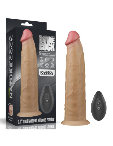 Lovetoy Dual Layered Vibe z rotacją i pilotem