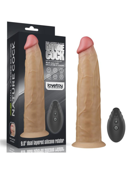 Lovetoy Dual Layered Vibe z rotacją i pilotem