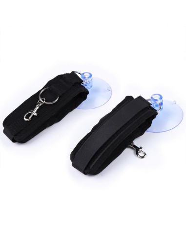 LATETOBED Adjustable Anklecuffs z przyssawkami – mankiety na kostki