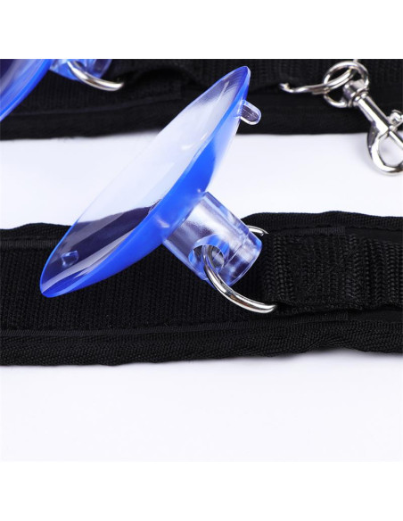 LATETOBED Adjustable Anklecuffs z przyssawkami – mankiety na kostki