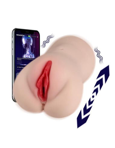 XISE Eliza — Masturbator z wibracją, pchnięciami i aplikacją