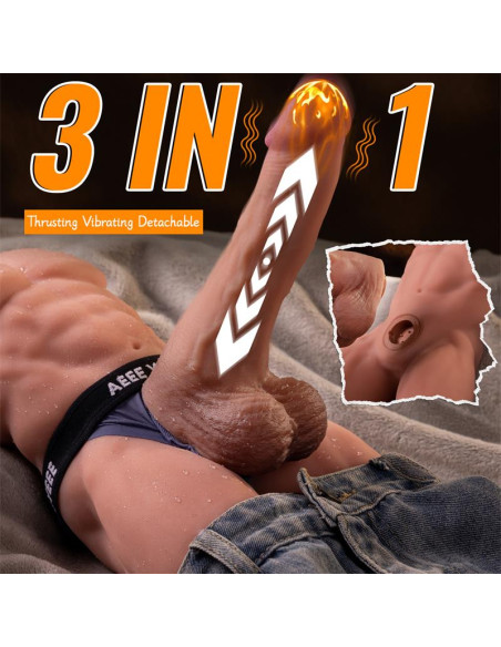 XISE Ely Torso – interaktywny manekin z odłączanym dildo
