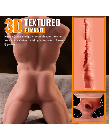 XISE Ely Torso – interaktywny manekin z odłączanym dildo