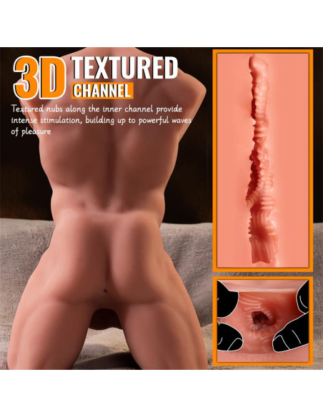 XISE Ely Torso – interaktywny manekin z odłączanym dildo