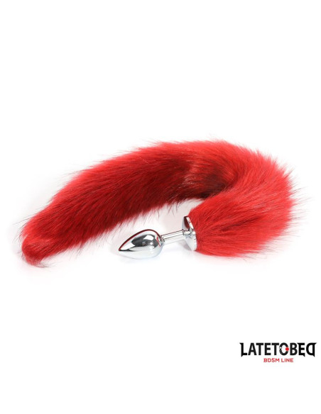 LATETOBED korek analny z ogonem 40 cm — elegancki i dyskretny