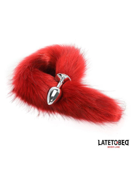 LATETOBED korek analny z ogonem 40 cm — elegancki i dyskretny