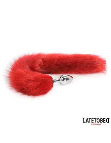 LATETOBED korek analny z ogonem 40 cm — elegancki i dyskretny