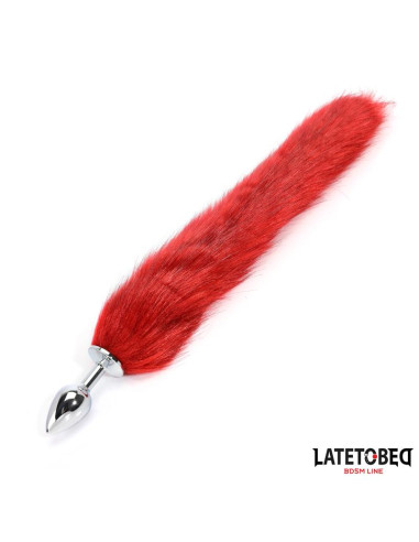 LATETOBED korek analny z ogonem 40 cm — elegancki i dyskretny