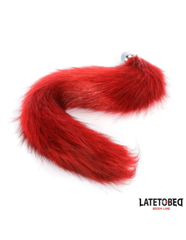 LATETOBED korek analny z ogonem 40 cm — elegancki i dyskretny