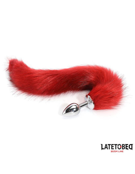 LATETOBED korek analny z ogonem 40 cm — elegancki i dyskretny