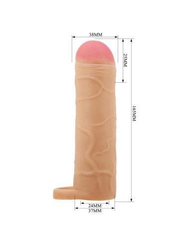 PrettyLove Extended Penis Sleeve — przedłużająca nakładka