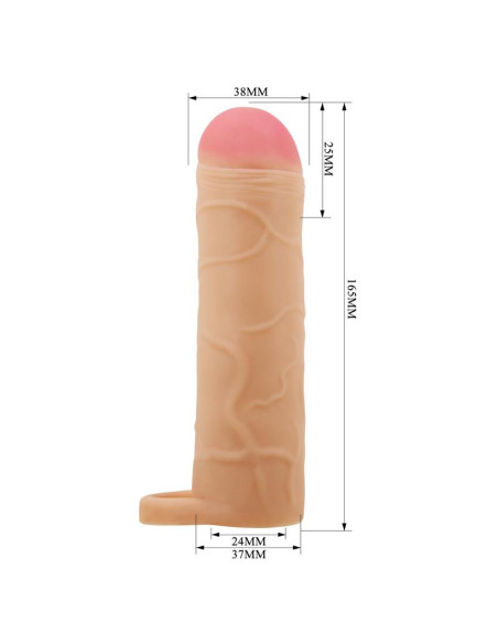 PrettyLove Extended Penis Sleeve — przedłużająca nakładka