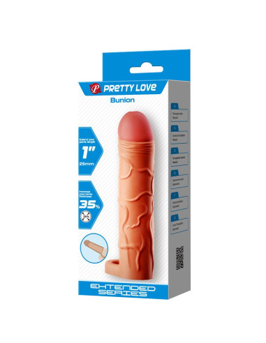 PrettyLove Extended Penis Sleeve — przedłużająca nakładka