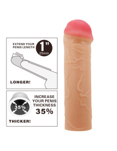 PrettyLove Extended Penis Sleeve Nile — nasadka powiększająca