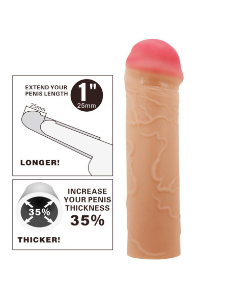 PrettyLove Extended Penis Sleeve Nile — nasadka powiększająca
