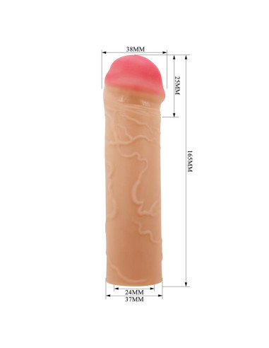 PrettyLove Extended Penis Sleeve Nile — nasadka powiększająca