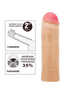PrettyLove Extended Penis Sleeve 2" – elegancka nasadka przedłużająca