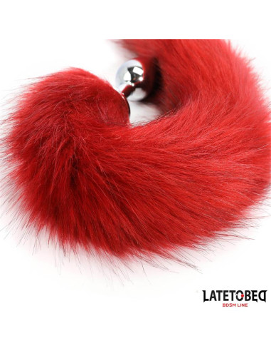 LATETOBED korek analny z ogonem 40 cm — elegancki i dyskretny