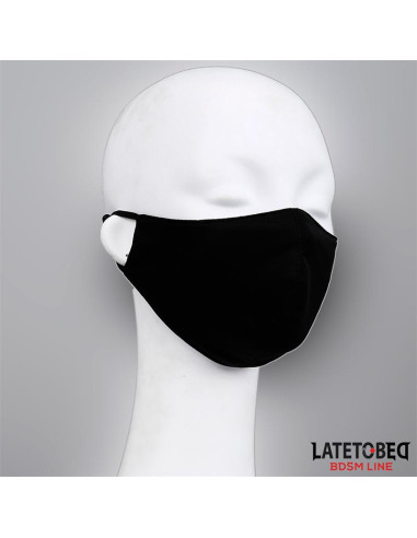 Latetobed — Maska z odpinanym gagiem 6 cm | Vibrans