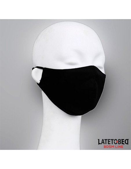 Latetobed — Maska z odpinanym gagiem 6 cm | Vibrans