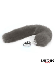 LATETOBED korek analny z ogonem 40 cm — elegancki i dyskretny