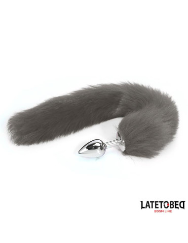 LATETOBED korek analny z ogonem 40 cm — elegancki i dyskretny