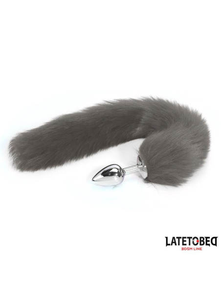 LATETOBED korek analny z ogonem 40 cm — elegancki i dyskretny