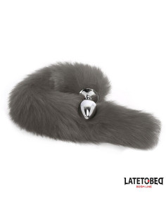 LATETOBED korek analny z ogonem 40 cm — elegancki i dyskretny 2