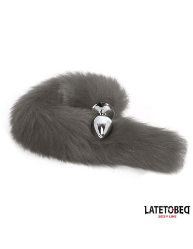 LATETOBED korek analny z ogonem 40 cm — elegancki i dyskretny
