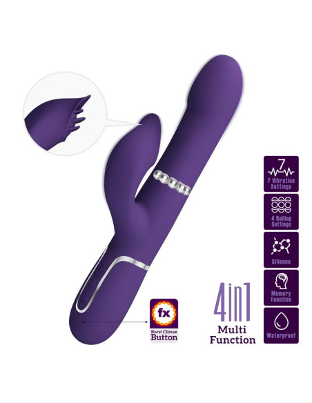 PrettyLove Falin Rolling Vibrator USB — elegancki rabbit z Boost
