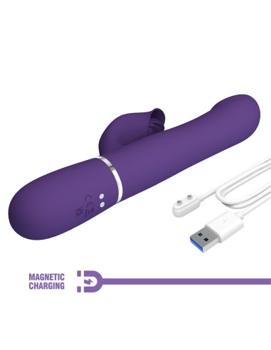 PrettyLove Falin Rolling Vibrator USB — elegancki rabbit z Boost