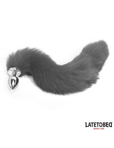 LATETOBED korek analny z ogonem 40 cm — elegancki i dyskretny