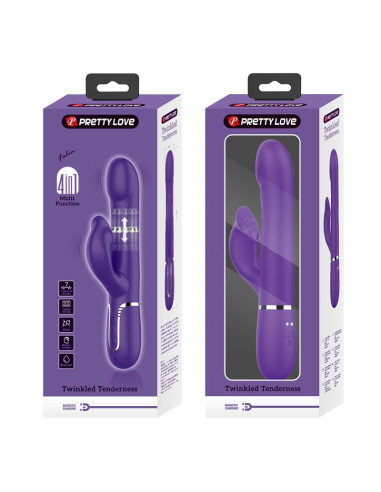PrettyLove Falin Rolling Vibrator USB — elegancki rabbit z Boost