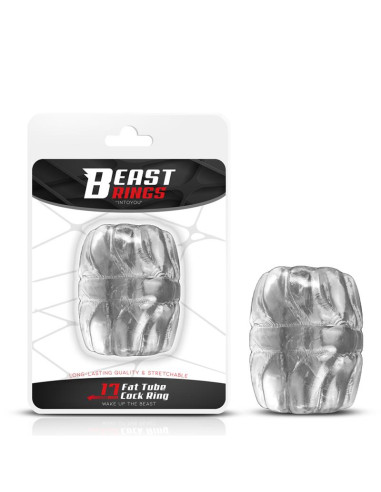 BEAST RINGS Fat Tube pierścień 17 mm – elegancki pierścień erekcyjny