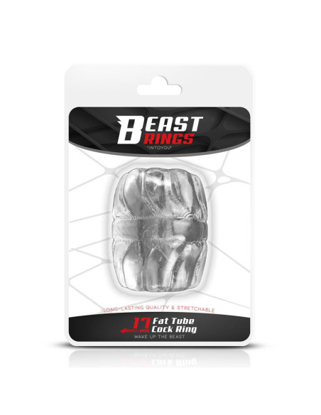 BEAST RINGS Fat Tube pierścień 17 mm – elegancki pierścień erekcyjny