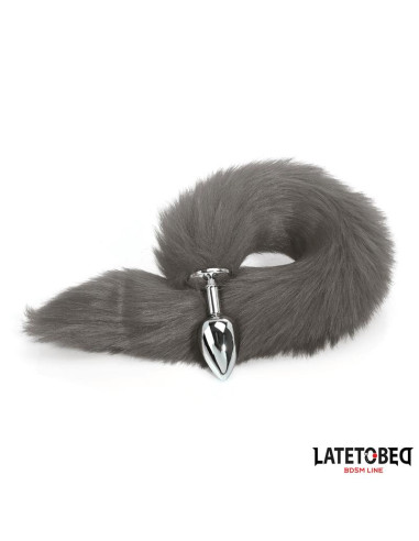 LATETOBED korek analny z ogonem 40 cm — elegancki i dyskretny