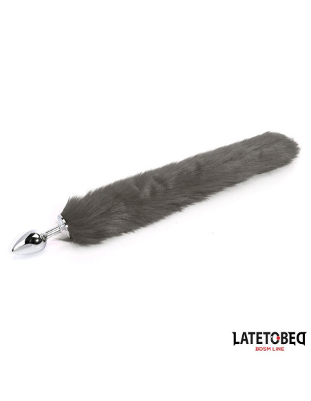 LATETOBED korek analny z ogonem 40 cm — elegancki i dyskretny