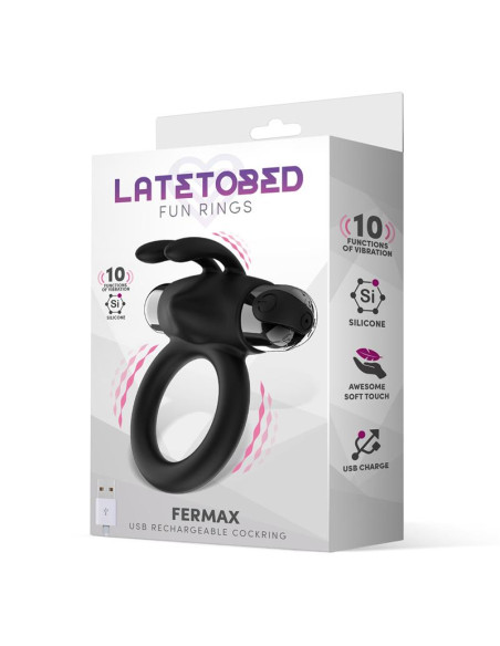 Fermax LATETOBED – wibrujący pierścień z króliczkiem USB