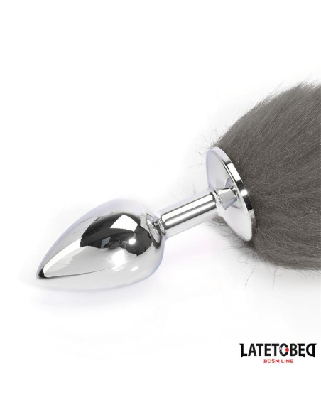 LATETOBED korek analny z ogonem 40 cm — elegancki i dyskretny