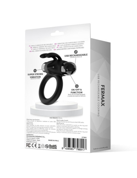 Fermax LATETOBED – wibrujący pierścień z króliczkiem USB