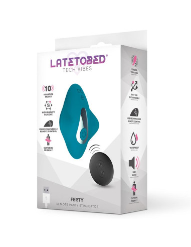 LATETOBED Ferty panty stimulator z pilotem USB