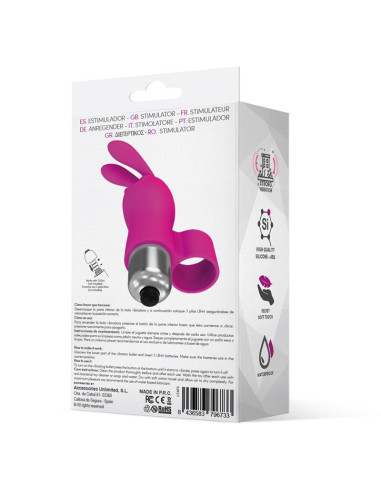 LATETOBED Fingyhop – mini wibrator bullet z króliczkiem