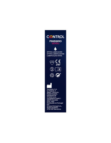 CONTROL Finissimo Senso – prezerwatywy 12 szt. | Vibrans