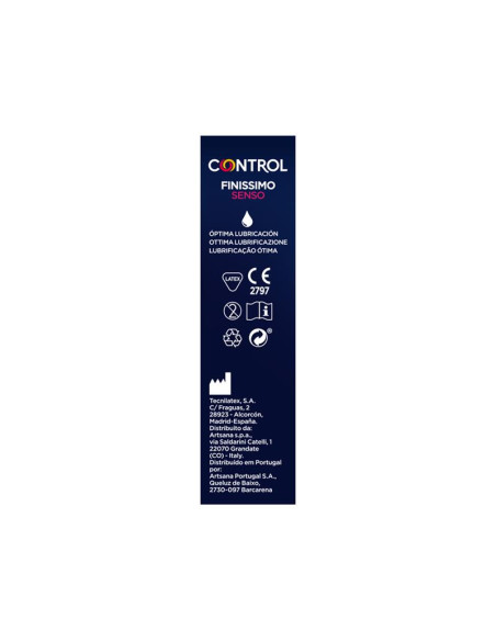 CONTROL Finissimo Senso – prezerwatywy 12 szt. | Vibrans