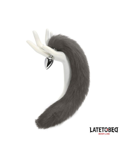 LATETOBED korek analny z ogonem 40 cm — elegancki i dyskretny