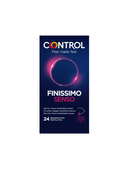 Control Finissimo Senso 24 szt. — ultra-cienkie prezerwatywy