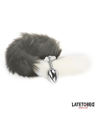 LATETOBED korek analny z ogonem 40 cm – elegancki akcesorium