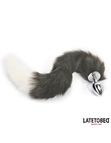 LATETOBED korek analny z ogonem 40 cm – elegancki akcesorium