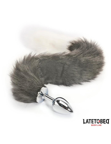 LATETOBED korek analny z ogonem 40 cm – elegancki akcesorium