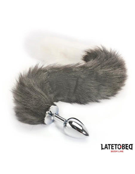 LATETOBED korek analny z ogonem 40 cm – elegancki akcesorium